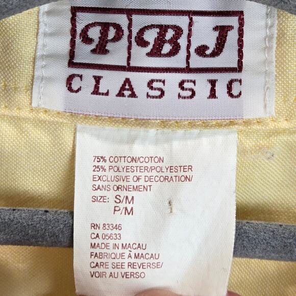 Vintage PBJ Classic Yellow Button Down Shirt Birdhouse Embroider Grandma Core - Picture 4 of 7